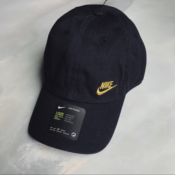 black nike dad hat